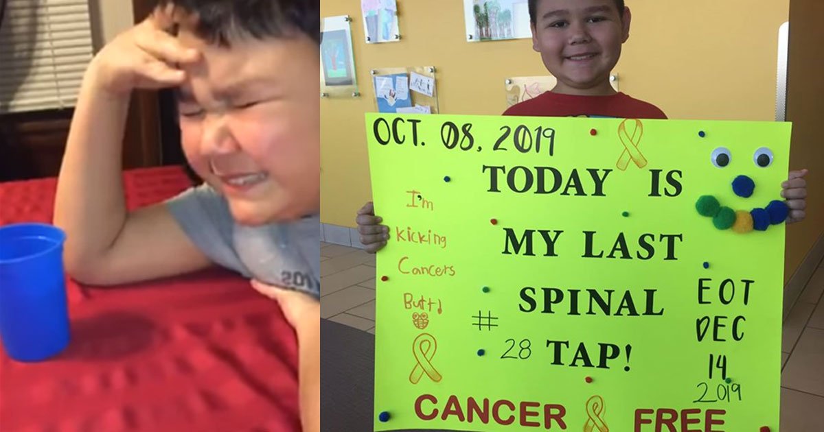 boy cried happiness undergoing final chemotherapy treatment.jpg?resize=1200,630 - Boy Cried With Happiness After Undergoing Final Chemotherapy Treatment