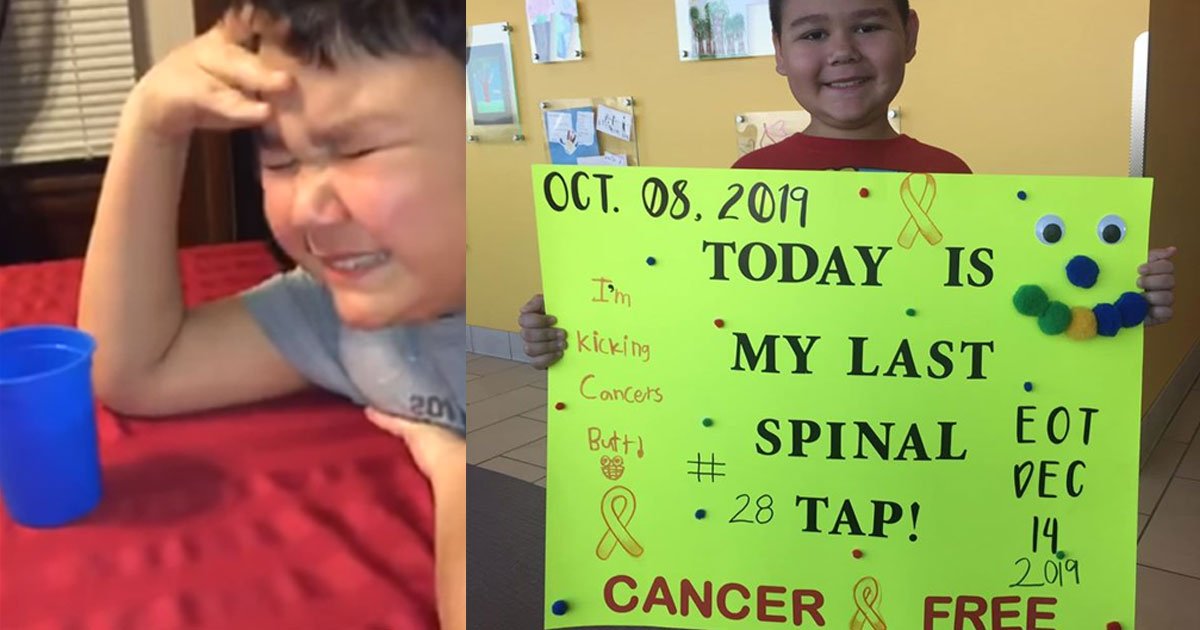 boy cried happiness undergoing final chemotherapy treatment.jpg?resize=412,275 - Boy Cried With Happiness After Undergoing Final Chemotherapy Treatment