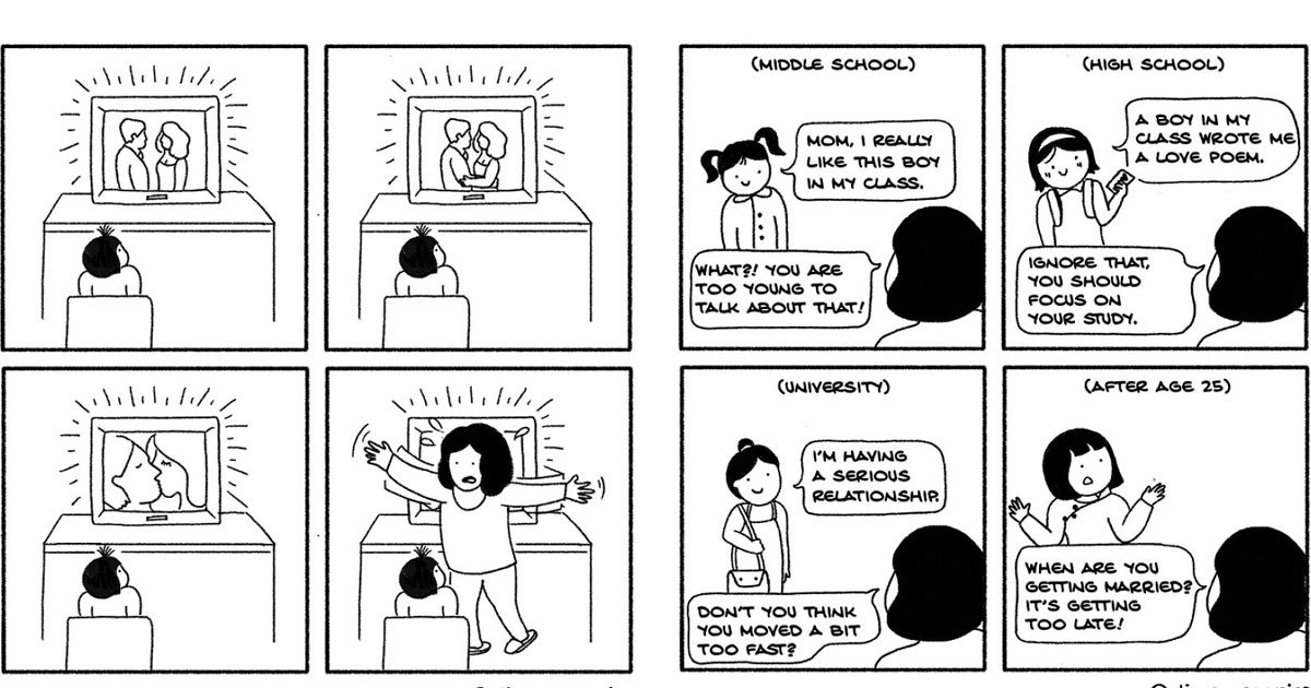 chinese vs western culture comics.jpg?resize=412,275 - Hilarious Comics Show The Difference Between Chinese And Western Culture