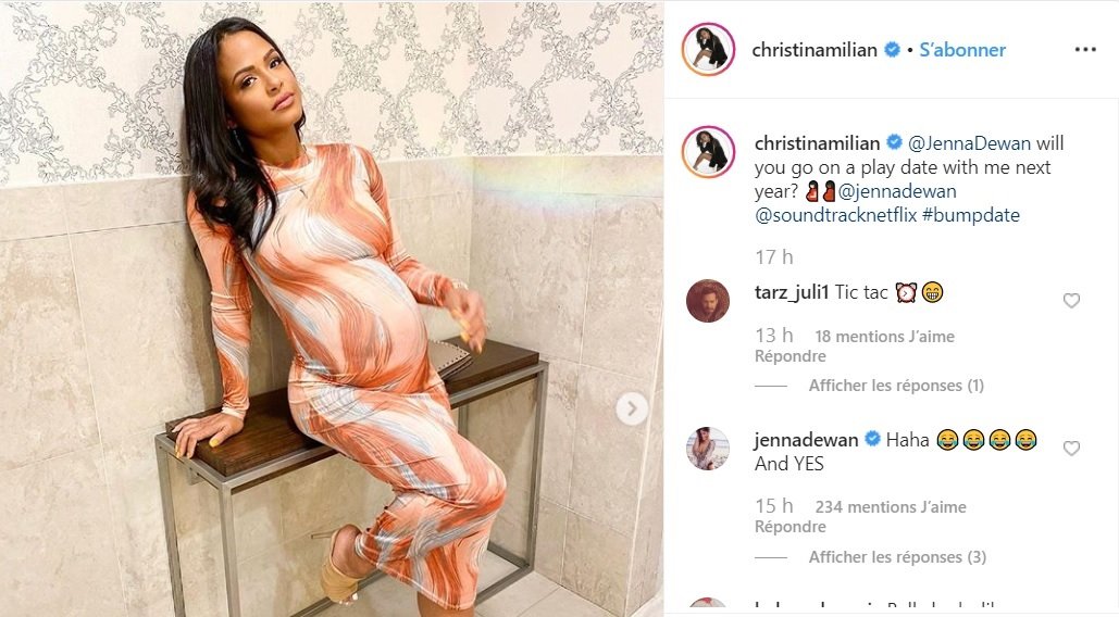 christinamilian instagram1 1.jpg?resize=412,232 - Christina Milian : la compagne de Matt Pokora affiche fièrement son joli ventre de femme enceinte