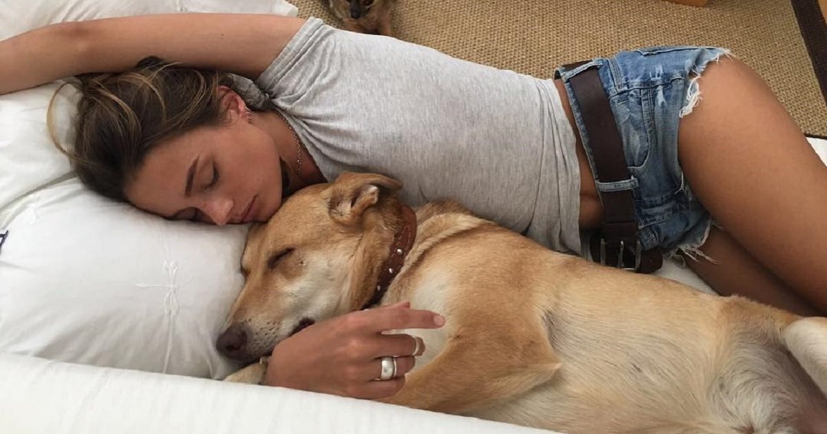 d3.jpg?resize=1200,630 - Une étude a révélé que les femmes se sentiraient plus à l'aise et en sécurité lorsqu'elles dorment avec un chien