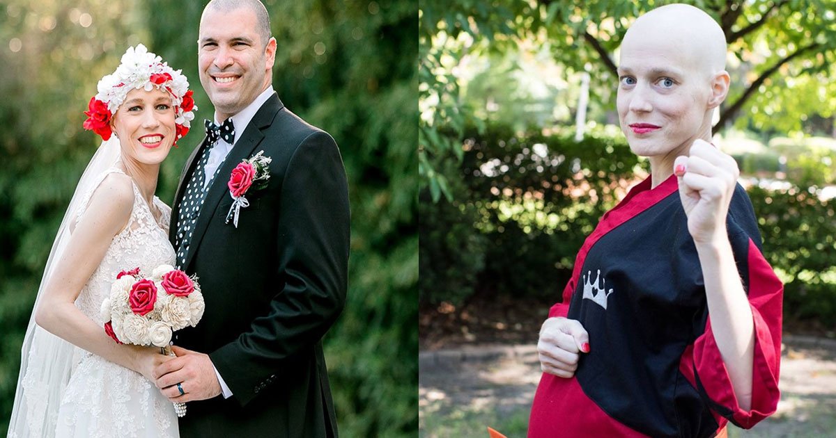 doctors predicted bride with stage 4 cancer wouldnt live till her wedding day but she proved them wrong and completed the ceremony.jpg?resize=412,275 - Doctors Predicted Bride With Stage 4 Cancer Wouldn’t Make It To Her Wedding Day But She Proved Them Wrong