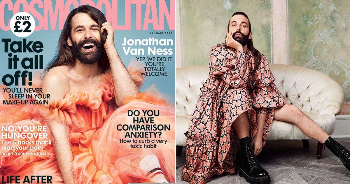 gdsgdsg.jpg?resize=1200,630 - Queer Eye’s Jonathan Van Ness Became First Non-Female Cosmopolitan UK Cover Star In 35 Years