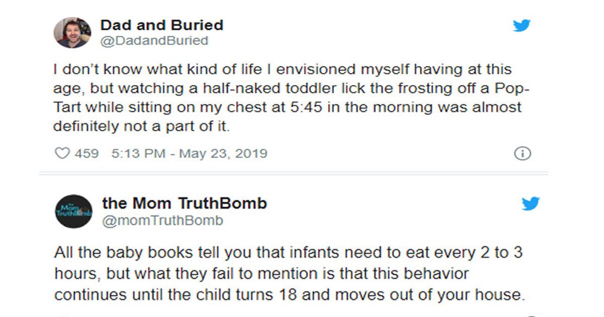 hilarious parents tweets.jpg?resize=412,275 - Hilarious Parenting Tweets That Will Make You Laugh So Hard