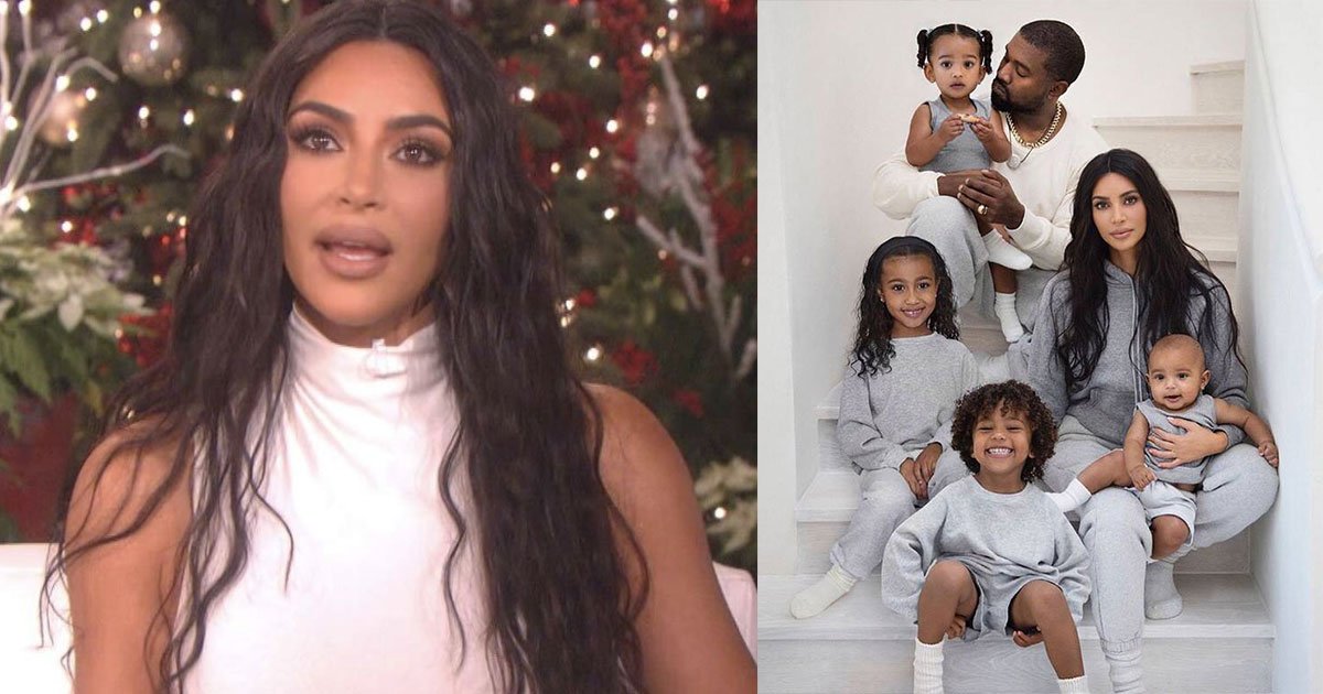 kim kardashian admitted she photoshopped daughter north into christmas card.jpg?resize=1200,630 - Kim Kardashian a admis qu'elle avait photoshopé sa fille North dans sa photo de famille de Noël