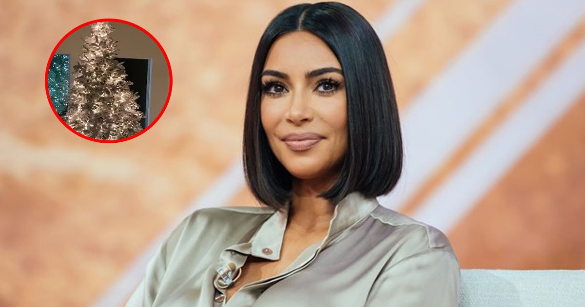 kim kardashian showed off her all white christmas decor.jpg?resize=1200,630 - Kim Kardashian a dévoilé ses décorations de Noël toutes blanches