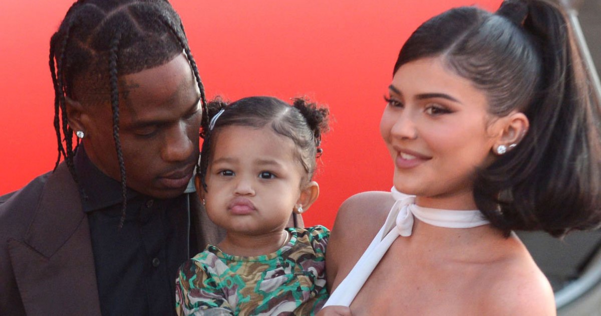 kylie jenner and travis scott spent a holiday with daughter stormi.jpg?resize=412,232 - Kylie Jenner And Travis Scott Reportedly Spent Thanksgiving Together With Daughter Stormi