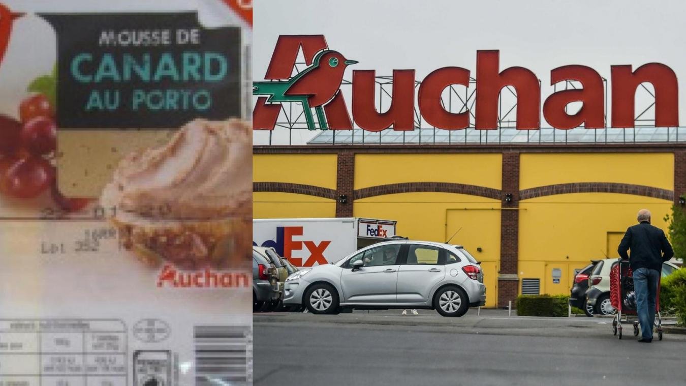 la voix du nord.jpg?resize=1200,630 - Rappel de produits : du foie gras et de la mousse de canard vendus par Auchan contaminés à la listeria