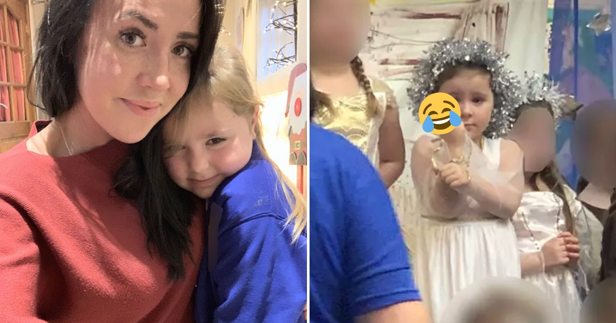 mother7.png?resize=412,275 - People Left In Stitches As Little Girl Spent 20 Minutes Of Nativity Play Showing Her Middle Finger