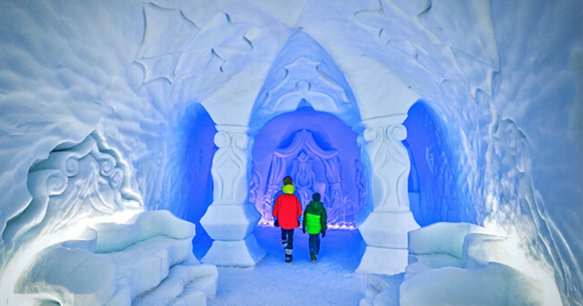 poland6.png?resize=412,275 - The World's Biggest Snow Labyrinth Looks Like It's Straight Out Of A Fairytale