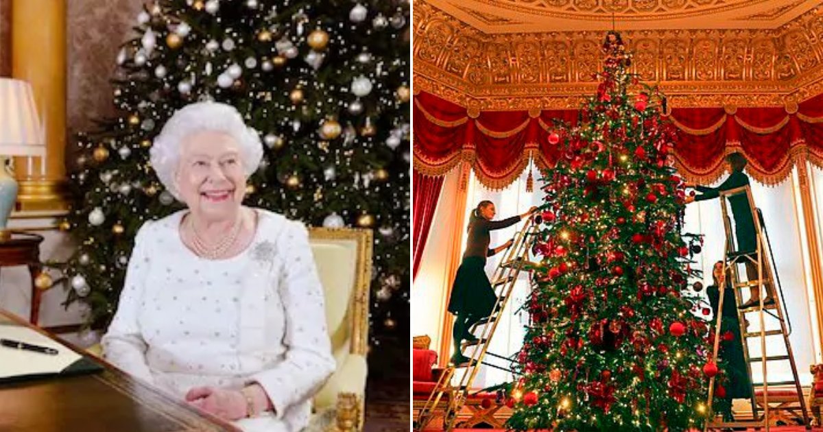 queen6.png?resize=412,275 - Queen Spent On More Than 600 Gifts For Families And Staff And Over 700 Christmas Cards