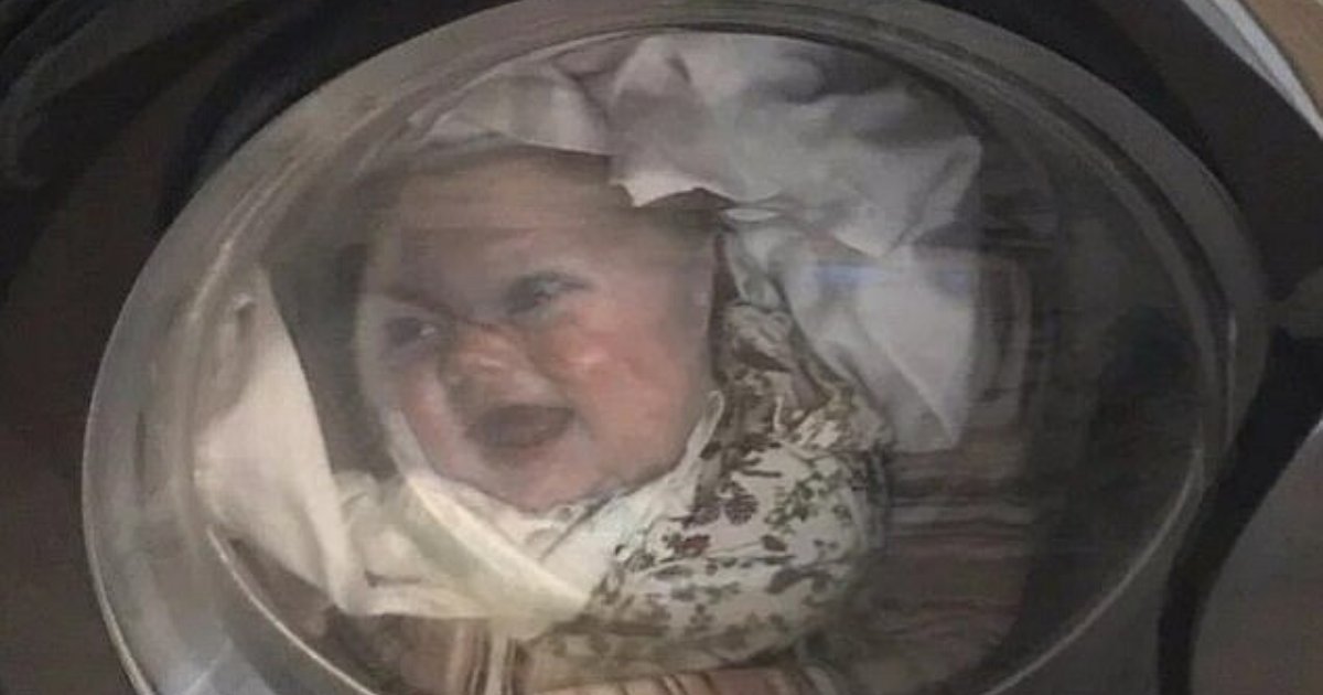 shirt6.png?resize=412,232 - Dad Terrified After Seeing Baby's Face In Washing Machine, Realized Real Baby Was Safe And Sound