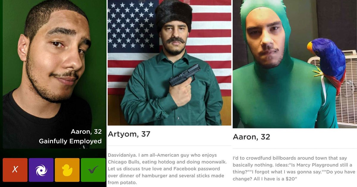 singularity app aaron dating app.jpg?resize=412,275 - Guy Created A Dating App That Has Different Versions Of Himself To Avoid Competition