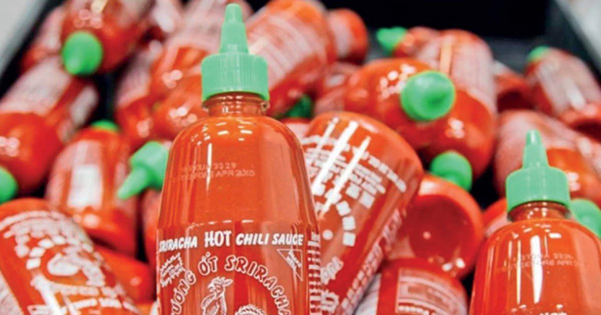 sriracha hot sauce.jpg?resize=1200,630 - Sriracha Hot Chilli Sauce Recalled From Major Supermarkets Over Fears Bottles Could Explode When Opened