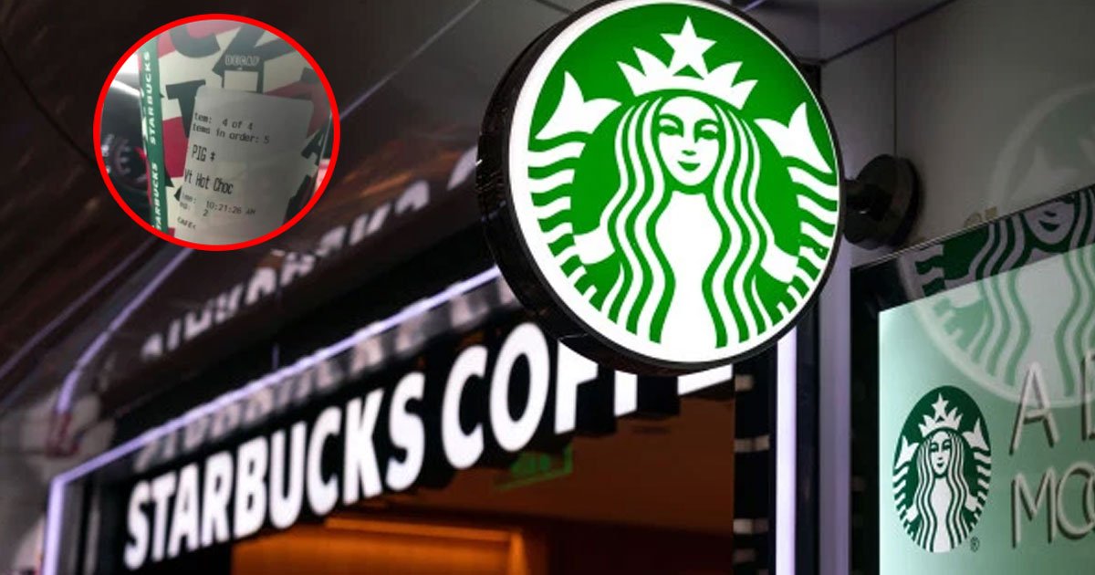 starbucks employee fired for writing pig on oklahoma police officers coffee order.jpg?resize=412,232 - Starbucks Employee Dismissed For Writing 'Pig' On A Police Officer's Coffee Order