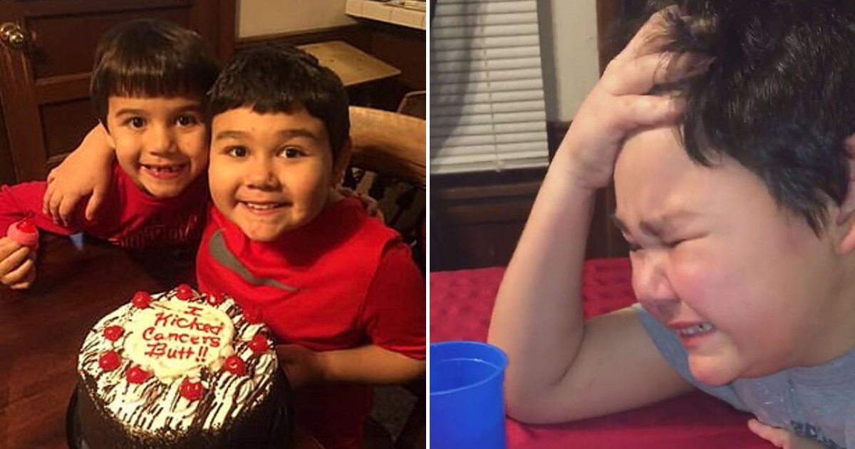 steven7.png?resize=412,275 - 9-Year-Old Boy Cried Tears Of Joy As He Underwent His Final Chemo Treatment