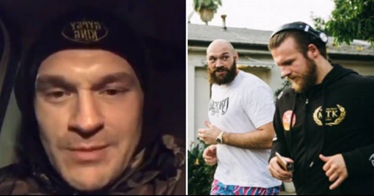 t3 1.jpg?resize=412,275 - Tyson Fury Praised For Convincing A Stranger Not To Take His Own Life By Going On A Run With Him