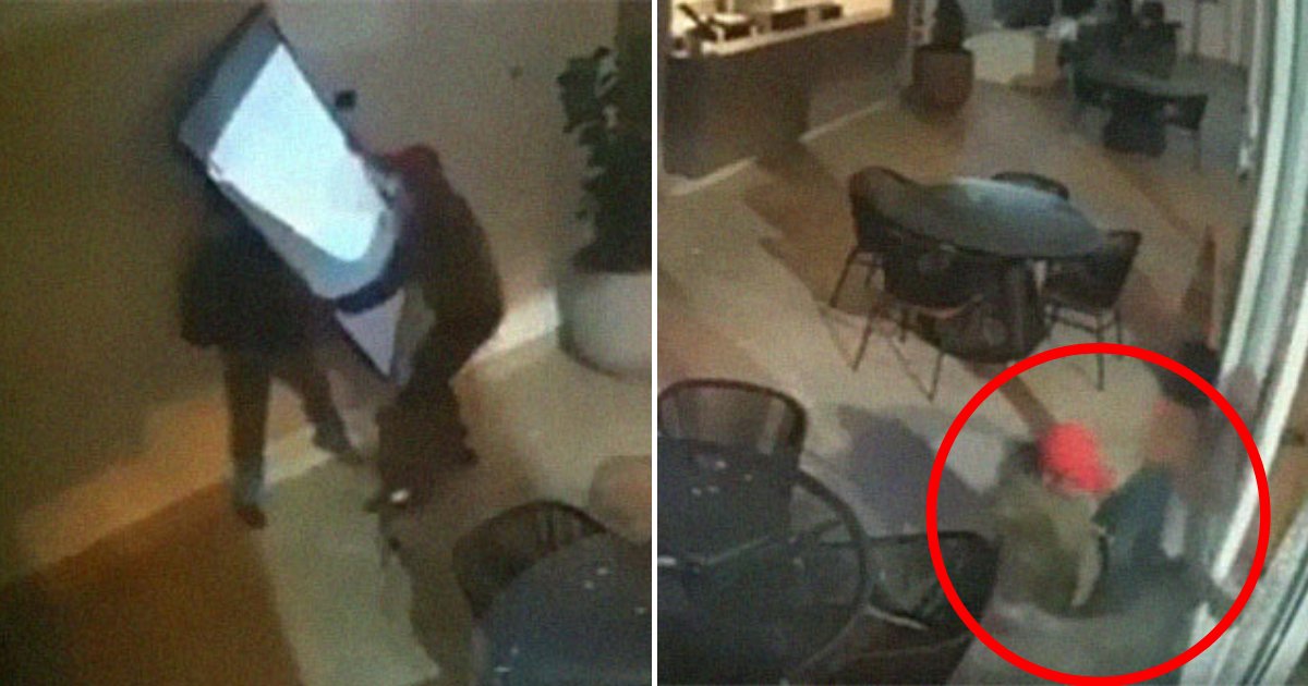 thieves4.png?resize=412,275 - Security Camera Captured Footage Of Three Thieves Failing Hilariously Hard