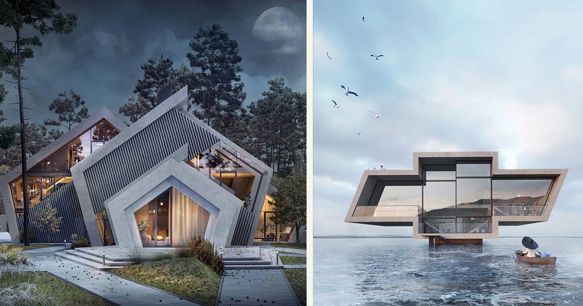 untitled 1 67.jpg?resize=412,275 - An Architect Designed Houses In The Shape Of Famous Logos