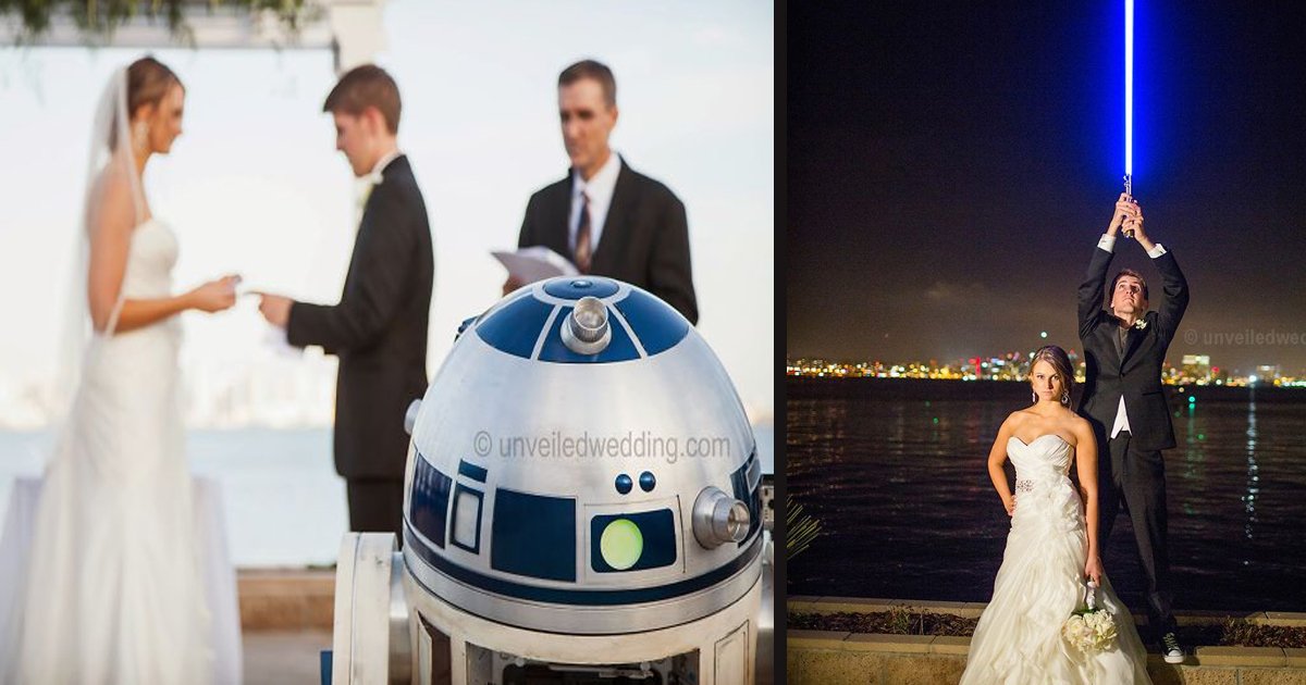 untitled 1 73.jpg?resize=1200,630 - Ce couple a réalisé un mariage créatif sur le thème de Star Wars
