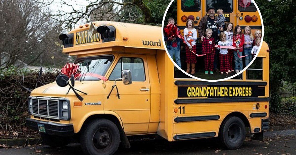 untitled design 15 3.png?resize=412,275 - Grandfather Bought A School Bus To Drive His Grandchildren To School In Style