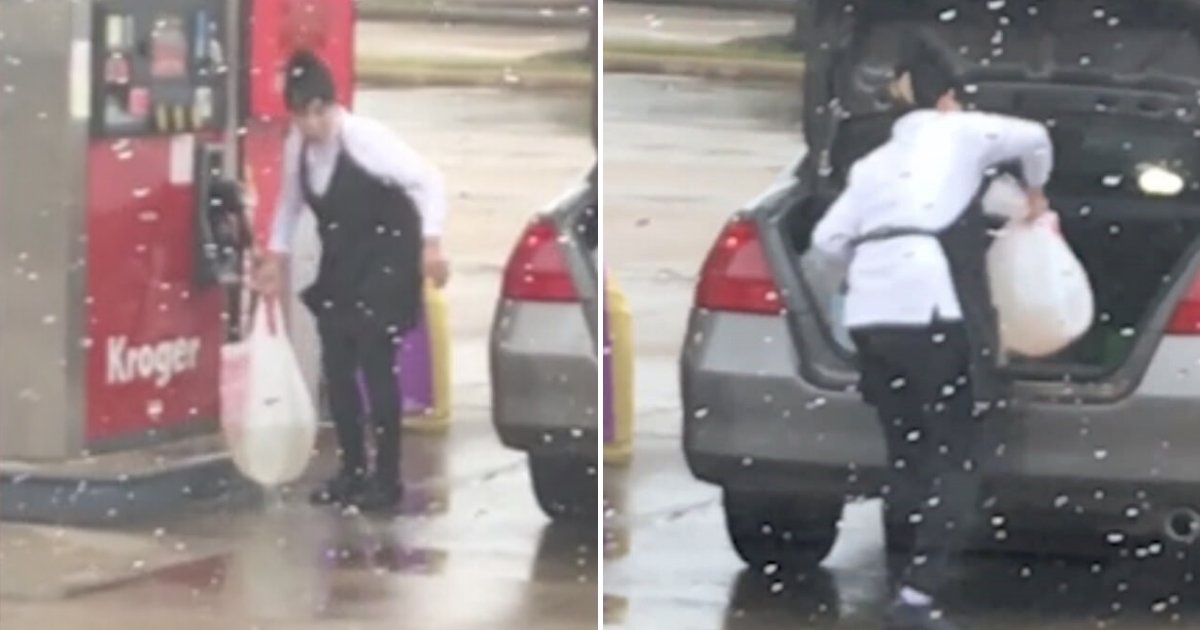 untitled design 2 2.png?resize=412,232 - Woman Caught On Camera Pumping Gas Into Plastic Bag Before Putting It In Trunk