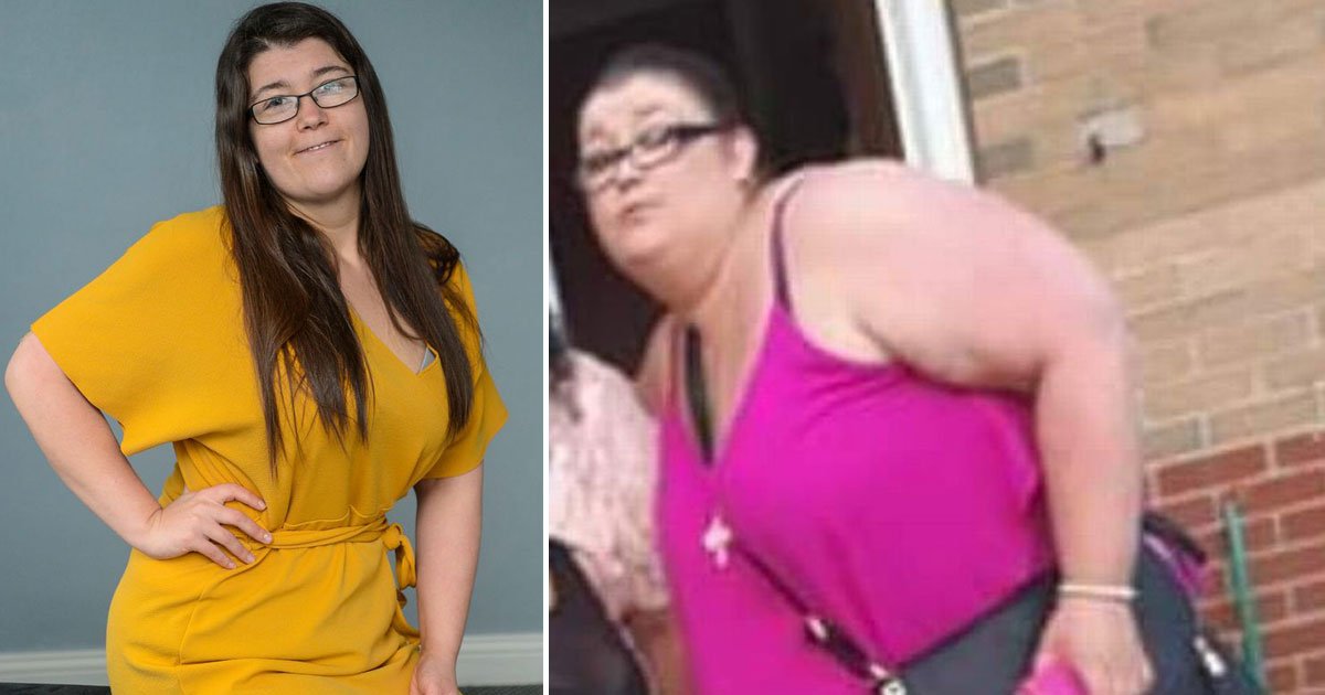 weight loss transformation 1.jpg?resize=412,275 - Woman Lost Half Of Her Body Weight After Strangers’ Cruel Comments