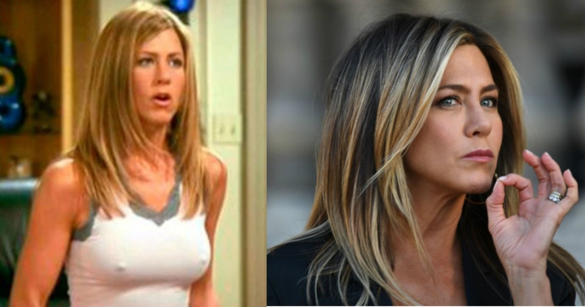 1 240.jpg?resize=412,232 - Jennifer Aniston EXplicó Por Qué Sus Pezones Siempre Eran Visibles En "Friends"