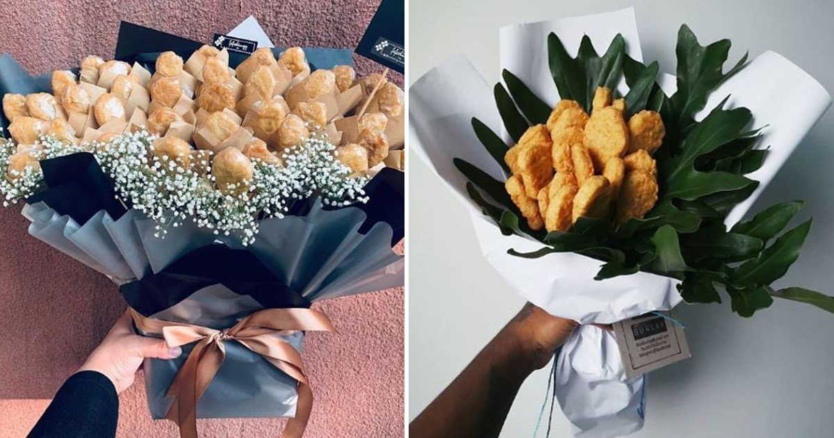 1 279.jpg?resize=1200,630 - Bouquet Of Chicken Nuggets Is The Latest Trend For Valentine's Day Gift