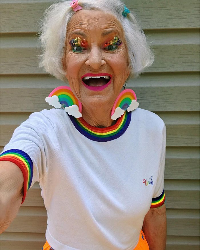 A Stylish Grandma Aka Baddie Winkle Is A 92 Year Old Instagram Star Small Joys