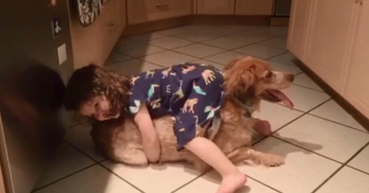 2 52.png?resize=412,275 - Little Girl Comforts Her Pet When Scared of Thunderstorms