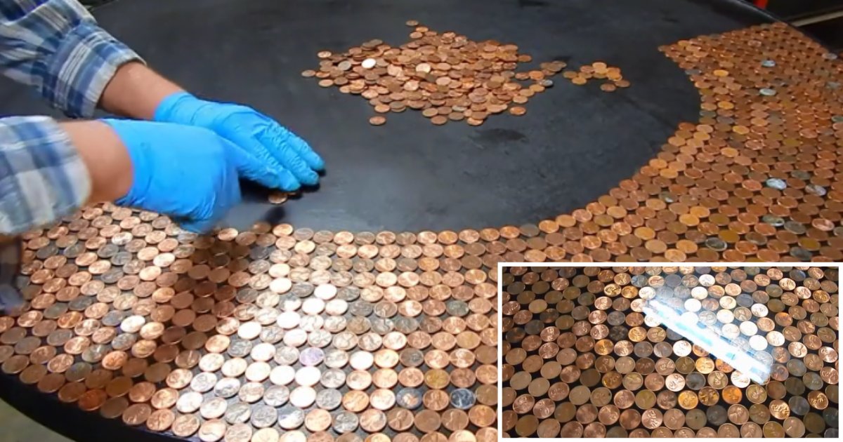 2 9.png?resize=412,275 - How A Stunning Penny Table Top Is Made