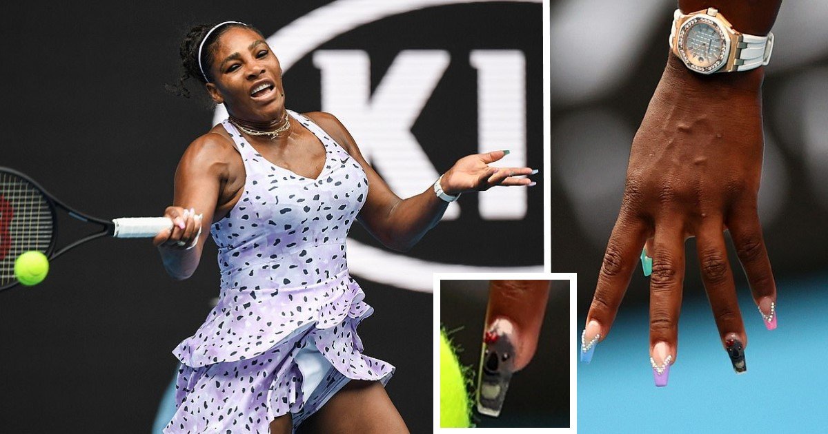 3 146.jpg?resize=412,275 - Serena Williams a rendu hommage aux koalas avec sa manucure significative