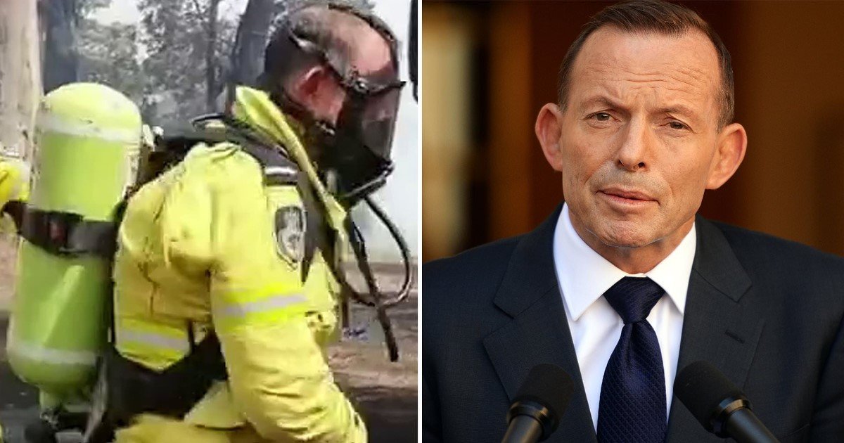 3 37.jpg?resize=412,232 - Former Prime Minister Of Australia, Tony Abbot, Praised For Volunteering For Fire Service