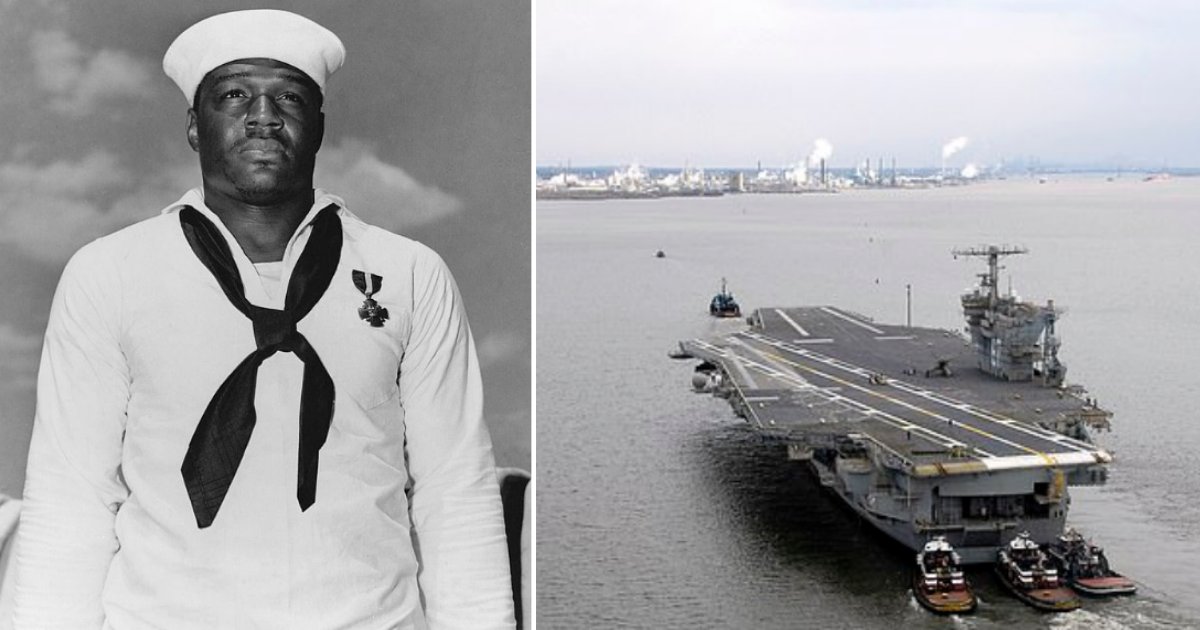 3 47.png?resize=1200,630 - World War II Hero To Be Honored By Naming An Aircraft Carrier After Him
