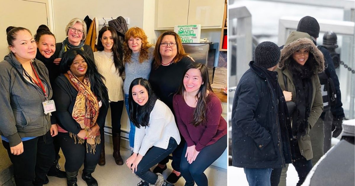 4 42.png?resize=1200,630 - Meghan Markle Gave Her First-Ever Appearance at a Women’s Shelter in Canada After Leaving the UK