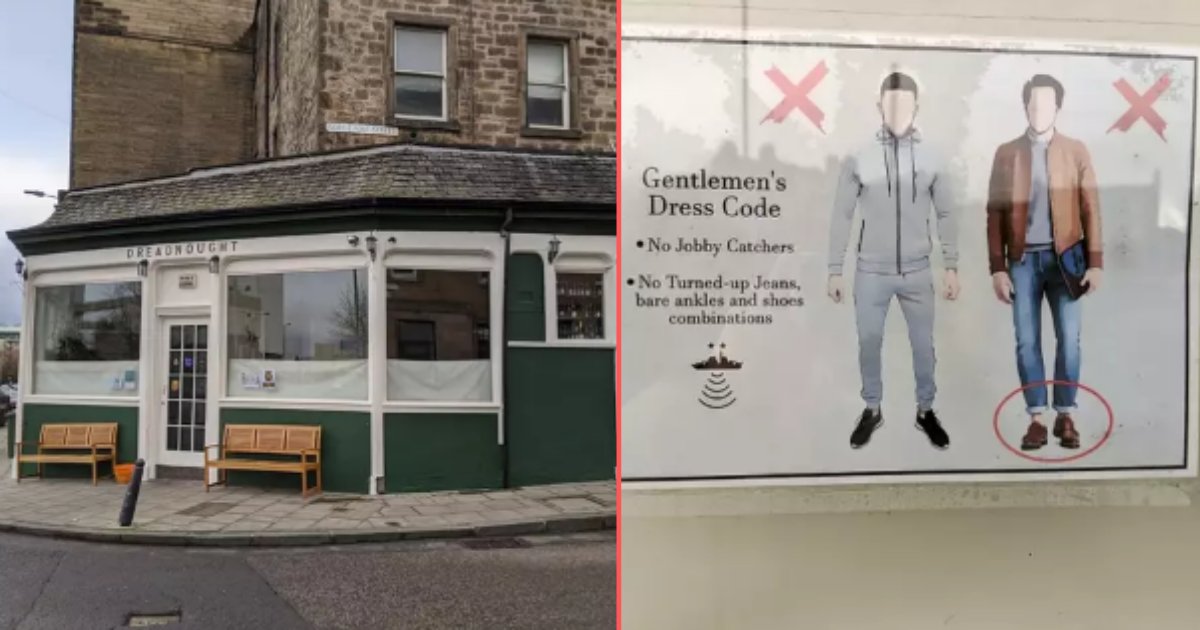 4 78.png?resize=412,232 - Pub Placed A Ban On Men With Grey Tracksuits and Bare Ankles 