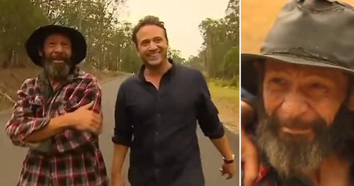 5 16.png?resize=412,275 - Man Thought Bushfires Had Destroyed His 100 Year Family Home But Then Breaks Down In Tears To Find It Intact