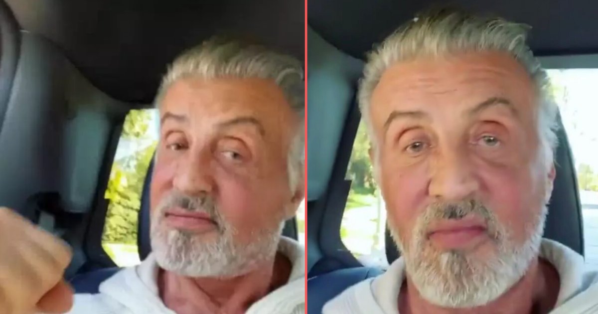 6 64.png?resize=412,232 - Sylvester Stallone Showcased His Head of Fully Silver Hair