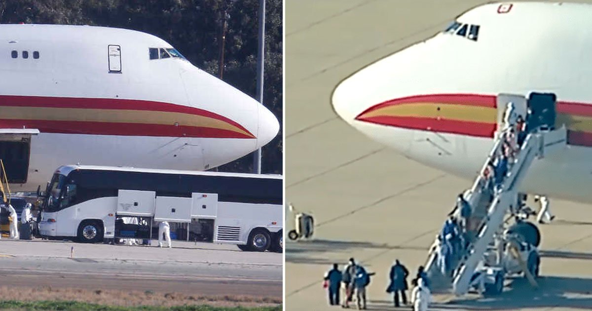 americans evacuated china wuhan.jpg?resize=412,275 - More Than 200 Americans Evacuated From Wuhan, China