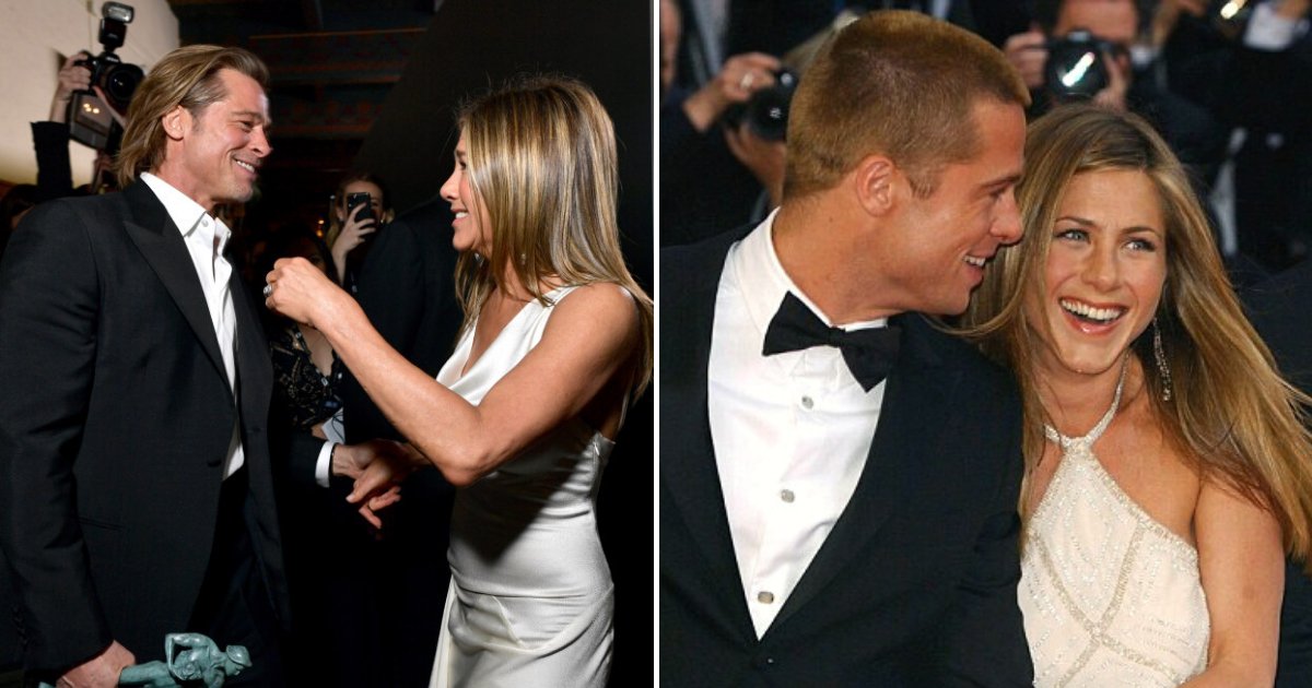 aniston7.png?resize=412,275 - Brad Pitt And Jennifer Aniston Are Back In Love After Secret Dates Before Public Reunion At SAG Awards