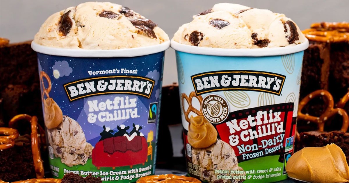 ben jerrys to releases a new netflix and chillld flavor.jpg?resize=1200,630 - La marque Ben & Jerry's sortira bientôt une glace à la saveur "Netflix et Chilll'd"