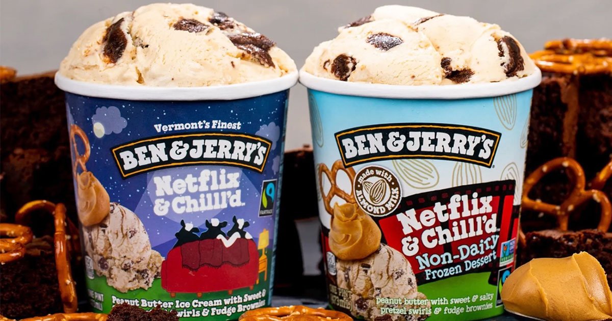 ben jerrys to releases a new netflix and chillld flavor.jpg?resize=412,275 - La marque Ben & Jerry's sortira bientôt une glace à la saveur "Netflix et Chilll'd"