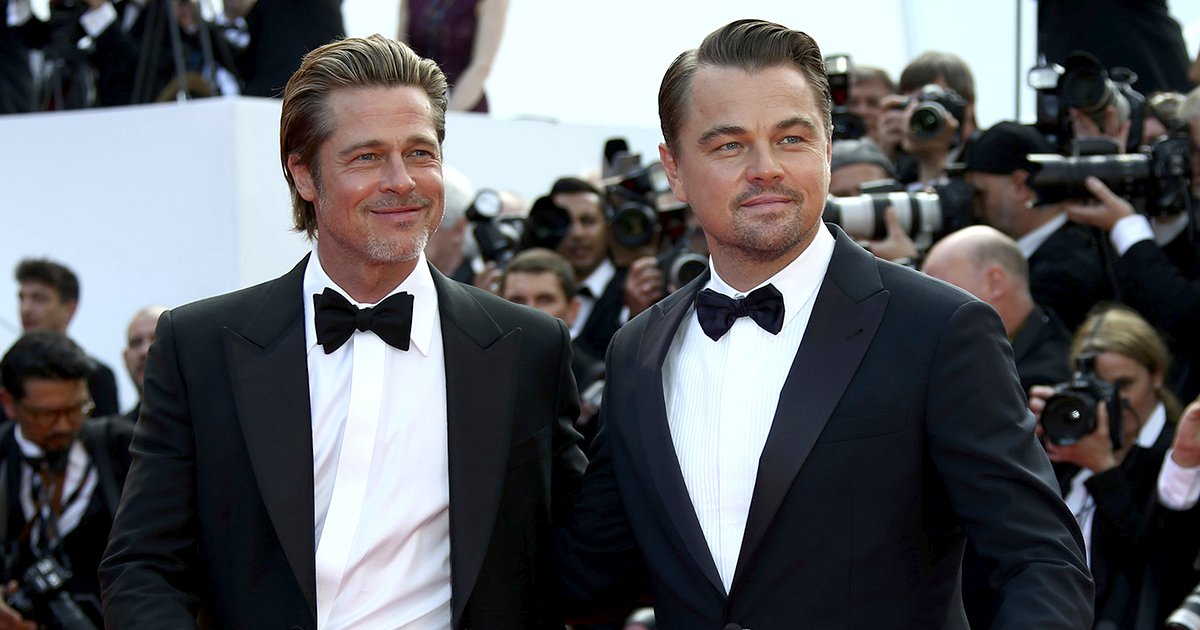 brad pitt leonardo dicaprio ca.jpg?resize=1200,630 - Golden Globes : la blague de Brad Pitt à Leonardo DiCaprio durant son discours