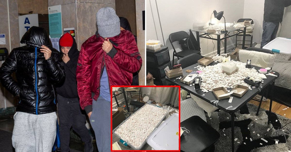 drug5.png?resize=412,275 - Six Suspects Behind $7M Fentanyl Ring Were Released Without Bail Under NY’s New Criminal Justice Law