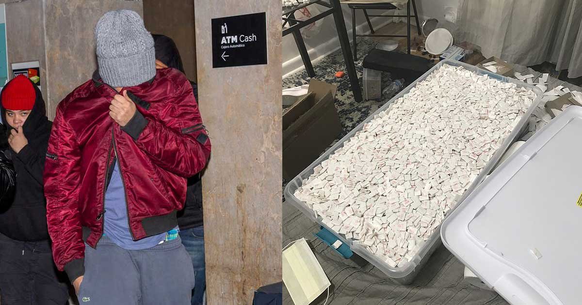 fentanyl bust 2.jpg?resize=412,232 - Suspects Behind the $7M fentanyl Ring Released Without Bail Despite Having Found with 750,000 Drug-Filled Envelopes from Bronx