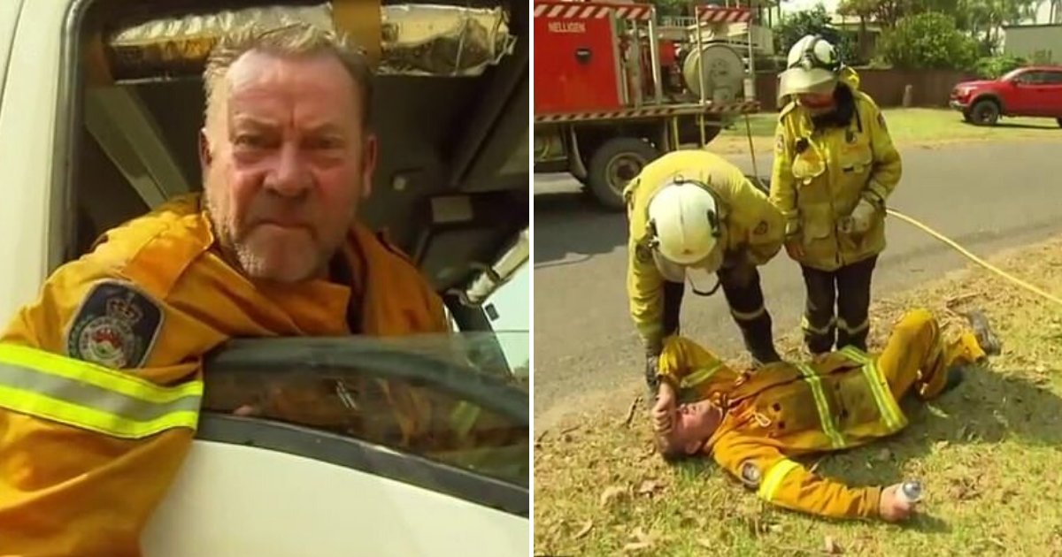 firefighter6.png?resize=412,275 - Furious Firefighter Delivered Blunt Message To PM Scott Morrison Before Collapsing On The Ground