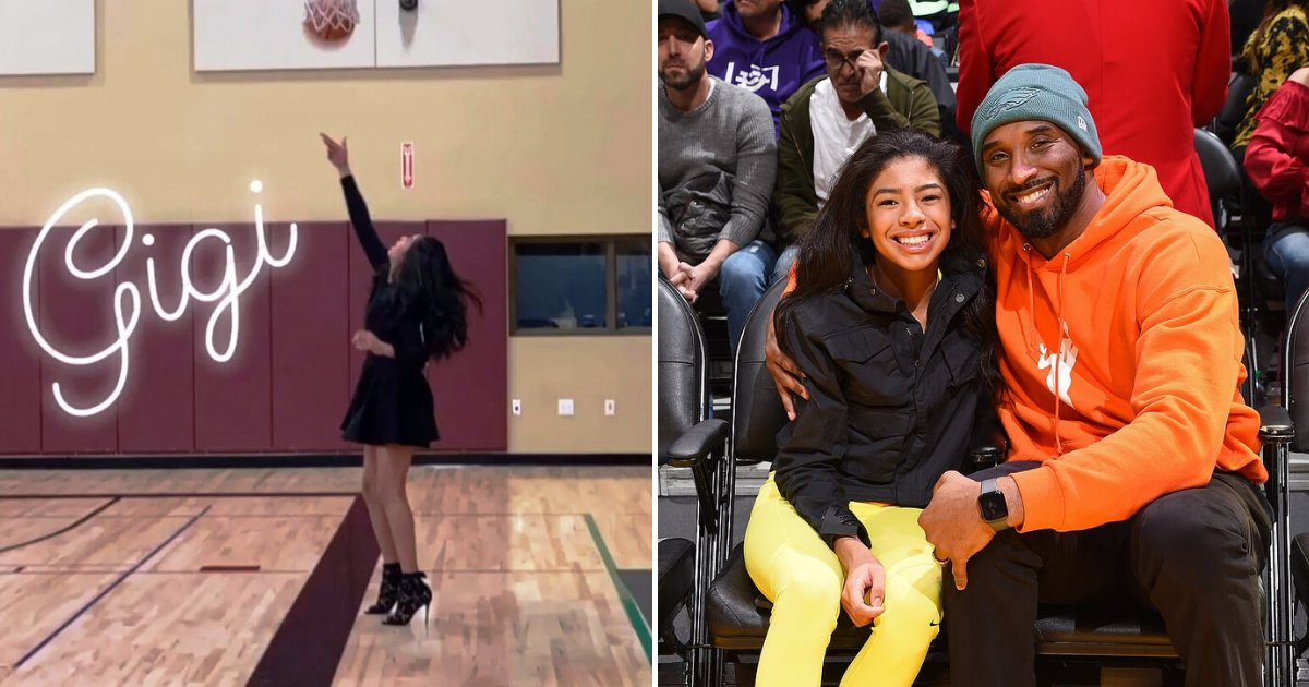 gigi7.png?resize=1200,630 - Heartbreaking Video Shows Kobe Bryant's Daughter, Gianna, Practicing Basketball Skills Weeks Before The Crash