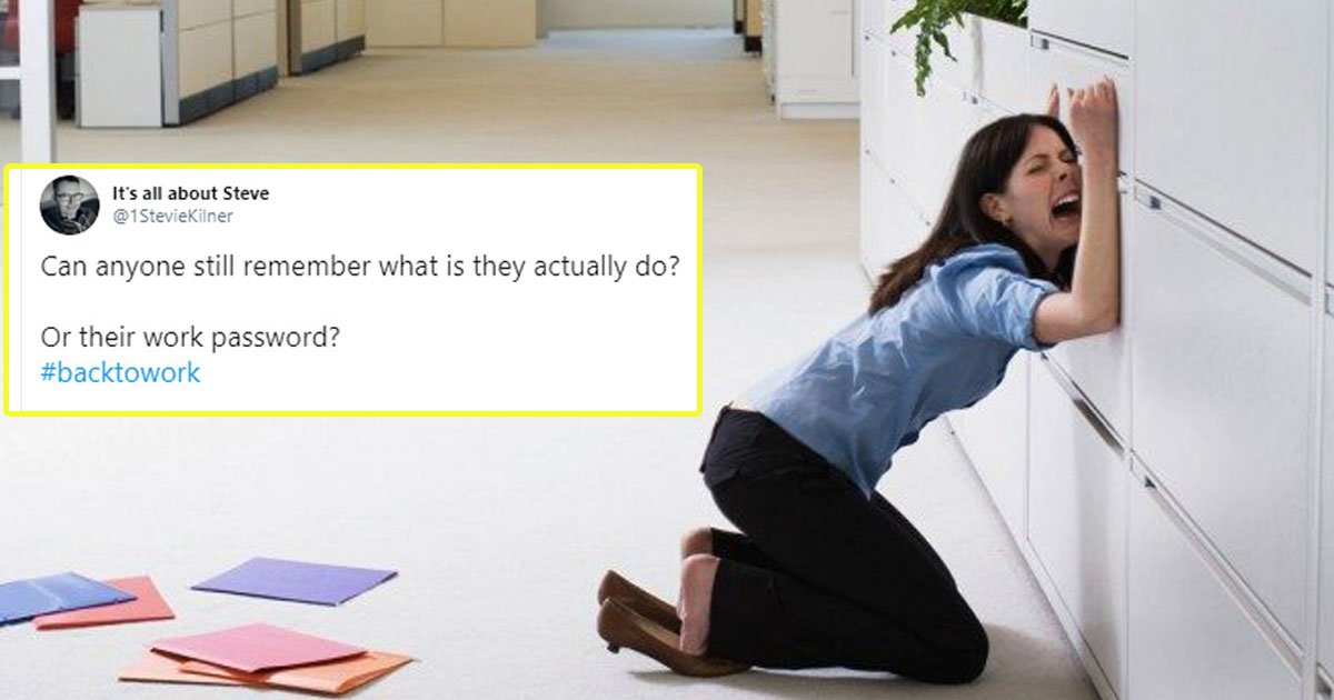 Hilarious Back To Work Tweets As Everyone Returns To Work After