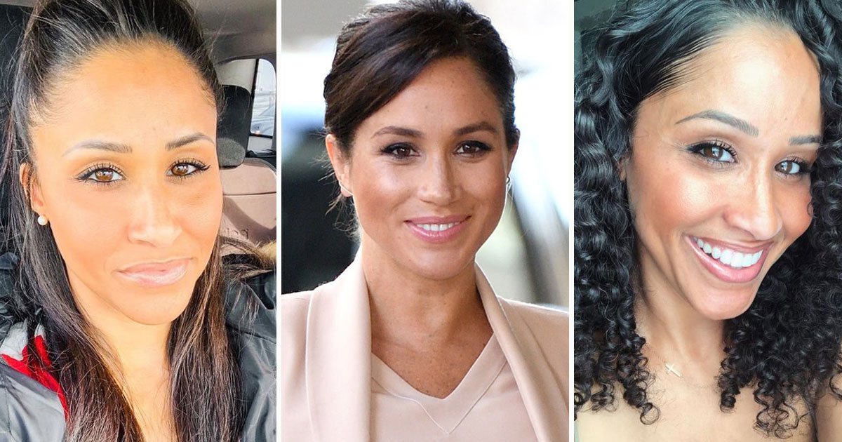 meghan markle lookalike.jpg?resize=412,232 - Meghan Markle’s Lookalike Says She’s Always Up For Attending Events On Behalf Of The Duchess Of Sussex